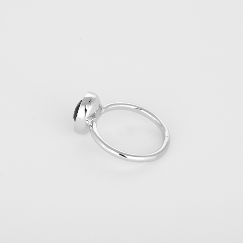 Bague 51 Bague en Or blanc 18k (750 millièmes) et Diamant et Saphir 58 Facettes DV32363-11