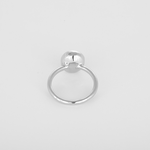 Bague 51 Bague en Or blanc 18k (750 millièmes) et Diamant et Saphir 58 Facettes DV32363-11