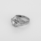 Bague 57 Bague "Fleur" en or gris et diamants 58 Facettes DV35840-1