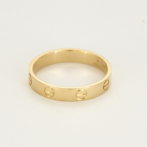 Bague 56 Cartier Love PM – Fine Alliance en Or Jaune 18K 58 Facettes DV21175-1