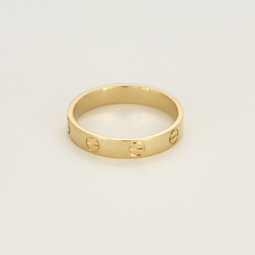 Bague 56 Cartier Love PM – Fine Alliance en Or Jaune 18K 58 Facettes DV21175-1