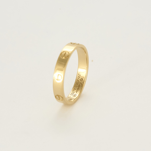 Bague 56 Cartier Love PM – Fine Alliance en Or Jaune 18K 58 Facettes DV21175-1