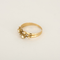 Bague 59 Bague en or jaune et diamants : 0,28 carat 58 Facettes DV25961-8