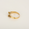 Bague 59 Bague en or jaune et diamants : 0,28 carat 58 Facettes DV25961-8