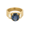 Bague 55 Bague en Or jaune 18k (750 millièmes) et Saphir 58 Facettes DV36116-4