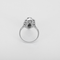Bague 52 Bague navette en or gris, saphirs et diamants 58 Facettes DV35270-3
