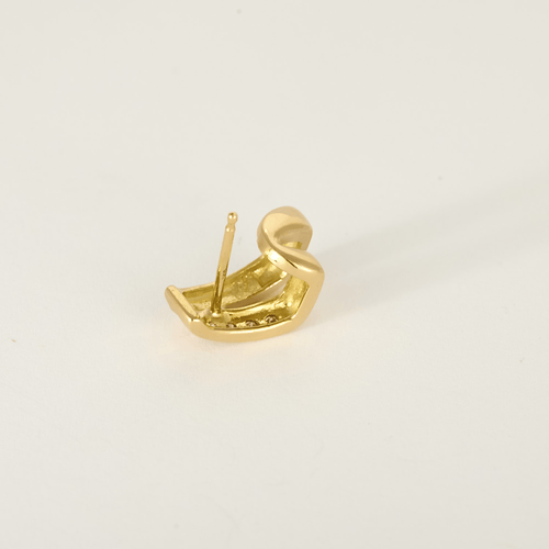 Boucles d'oreilles Boucles d'oreilles en or jaune et diamants : 0,16 carat 58 Facettes DV36109-1