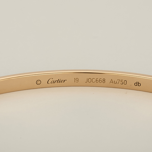 Bracelet CARTIER - LOVE -Petit modèle- Bracelet en or rose 58 Facettes DV36005-2