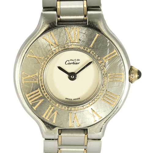 Montre CARTIER - Must de Cartier - Montre en steel 58 Facettes DV21885-6