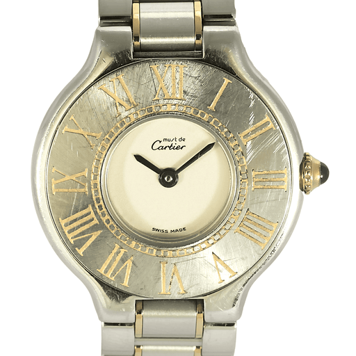 Montre CARTIER - Must de Cartier - Montre en steel 58 Facettes DV21885-6