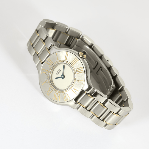 Montre CARTIER - Must de Cartier - Montre en steel 58 Facettes DV21885-6