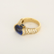 Bague 51 Bague en Or jaune 18k (750 millièmes) et Saphir 58 Facettes DV34721-3