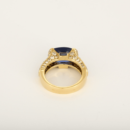 Bague 51 Bague en Or jaune 18k (750 millièmes) et Saphir 58 Facettes DV34721-3