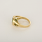 Bague en Or jaune 18k (750 millièmes) et Tsavorite