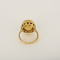 Bague cocktail en or jaune et citrine : 5 carats