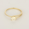 Bague Solitaire en or jaune et diamant : 0,70 carat