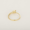 Bague Solitaire en or jaune et diamant : 0,70 carat