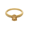 Bague 50 H STERN - Bague en or jaune et topaze impériale et diamant 58 Facettes DV36028-1