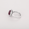 Bague 54 Bague en or blanc, rubis : 4,29 carats et diamants : 0,45 carat 58 Facettes DV36260-2