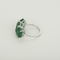 Bague 54 Bague en or blanc, émeraudes : 7,99 carats 58 Facettes DV35203-18