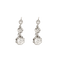 Boucles d'oreilles Paire de boucles d'oreilles en or blanc et diamants de taille ancienne: 1,81 carat 58 Facettes DV36309-2