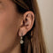 Boucles d'oreilles Paire de boucles d'oreilles en or blanc et diamants de taille ancienne: 1,81 carat 58 Facettes DV36309-2