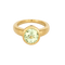 Bague 55 Bague en or jaune et tourmaline melon d'eau : 3,50 carats 58 Facettes DV23308-6