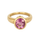Bague 55 Bague en or jaune et tourmaline rose : 3,20 carats 58 Facettes DV23308-5