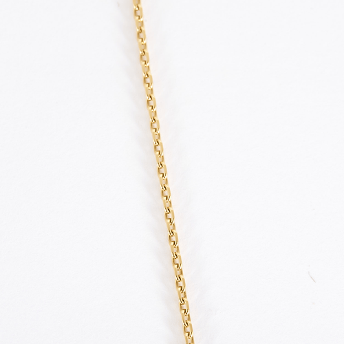Collier Collier en or jaune et pendentif coeur avec une plaque d'onyx 58 Facettes DV23308-10