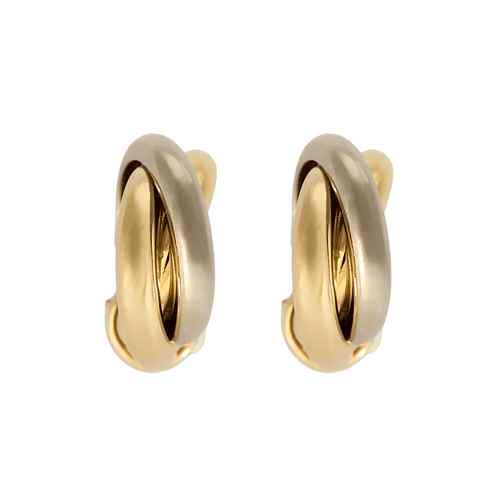 Boucles d'oreilles Cartier - Trinity - Modèle classique - Boucles d'oreilles trois ors 58 Facettes DV23308-7