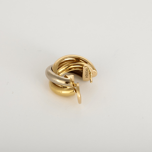 Boucles d'oreilles Cartier - Trinity - Modèle classique - Boucles d'oreilles trois ors 58 Facettes DV23308-7
