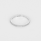 Bague 51 MAUBOUSSIN - Parce que je l'aime- Alliance en or gris et diamants 58 Facettes DV36288-2