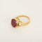 Bague 55 Bague en Or jaune 18k (750 millièmes) et Or blanc 18k (750 millièmes) et Rubis 58 Facettes DV36116-3