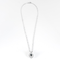 Collier Collier navette en or blanc, diamants et saphirs 58 Facettes DV25961-10