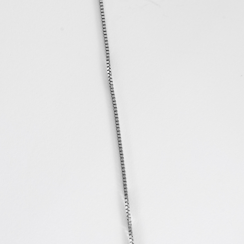 Collier Collier navette en or blanc, diamants et saphirs 58 Facettes DV25961-10