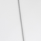 Collier Chaîne en or blanc et pendentif moderniste, diamant : 0,20 carat 58 Facettes DV25961-9