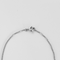 Collier Collier navette en or blanc, diamants et saphirs 58 Facettes DV25961-10