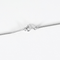 Collier Chaîne en or blanc et pendentif moderniste, diamant : 0,20 carat 58 Facettes DV25961-9
