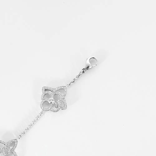 Bracelet Louis Vuitton - Blossom - Bracelet en or blanc et diamants 58 Facettes DV23195-7