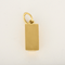 Pendentif Cartier - Pendentif Charm's lingot ¼ oz en or jaune 18k et diamants ( rapportés) 58 Facettes DV33793-1