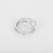 Bague 51 CARTIER - JUSTE UN CLOU - Double semi-pavé - Bague en or blanc et diamants : 0,59 carat environ 58 Facettes DV36053-1