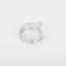 Bague 51 CARTIER - JUSTE UN CLOU - Double semi-pavé - Bague en or blanc et diamants : 0,59 carat environ 58 Facettes DV36053-1
