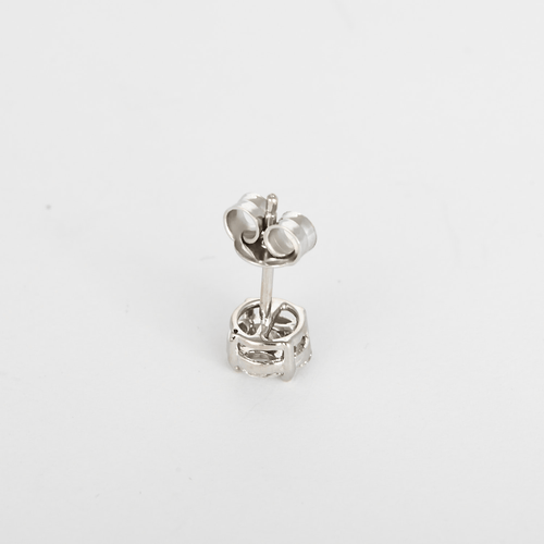 Boucles d'oreilles Boucles d'oreilles en Or blanc 18k (750 millièmes) et diamants 58 Facettes DV35312-1