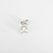 Boucles d'oreilles Boucles d'oreilles en Or blanc 18k (750 millièmes) et diamants 58 Facettes DV35312-1