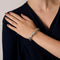 Bracelet BULGARI - Bracelet ouvert or gris et diamants 58 Facettes DV31493-1
