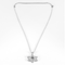 Collier Collier en or blanc, pendentif étoile de David, diamants : 1,60 carat 58 Facettes DV36493-1