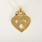 Pendentif POIRAY - Coeur légende - Moyen Modèle-  Pendentif en or jaune 58 Facettes DV35744-1