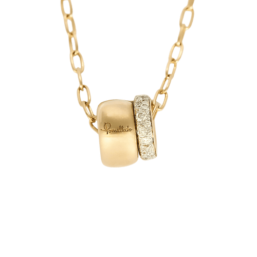 Collier Pomellato - Iconica - Collier en or rose et diamants : 0,30 carat 58 Facettes DV0184-27