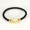 Bracelet FRED - Force 10 - Grand modèle - Bracelet en or jaune et diamants : 0,24 carat 58 Facettes DV31019-4