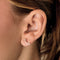 Boucles d'oreilles TIFFANY AN CO - Smile - Boucles d'oreilles en or rose et diamant 58 Facettes DV20419-9
